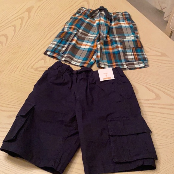 NWT Gymboree boys size 6 cargo (2) shorts. - Picture 1 of 8